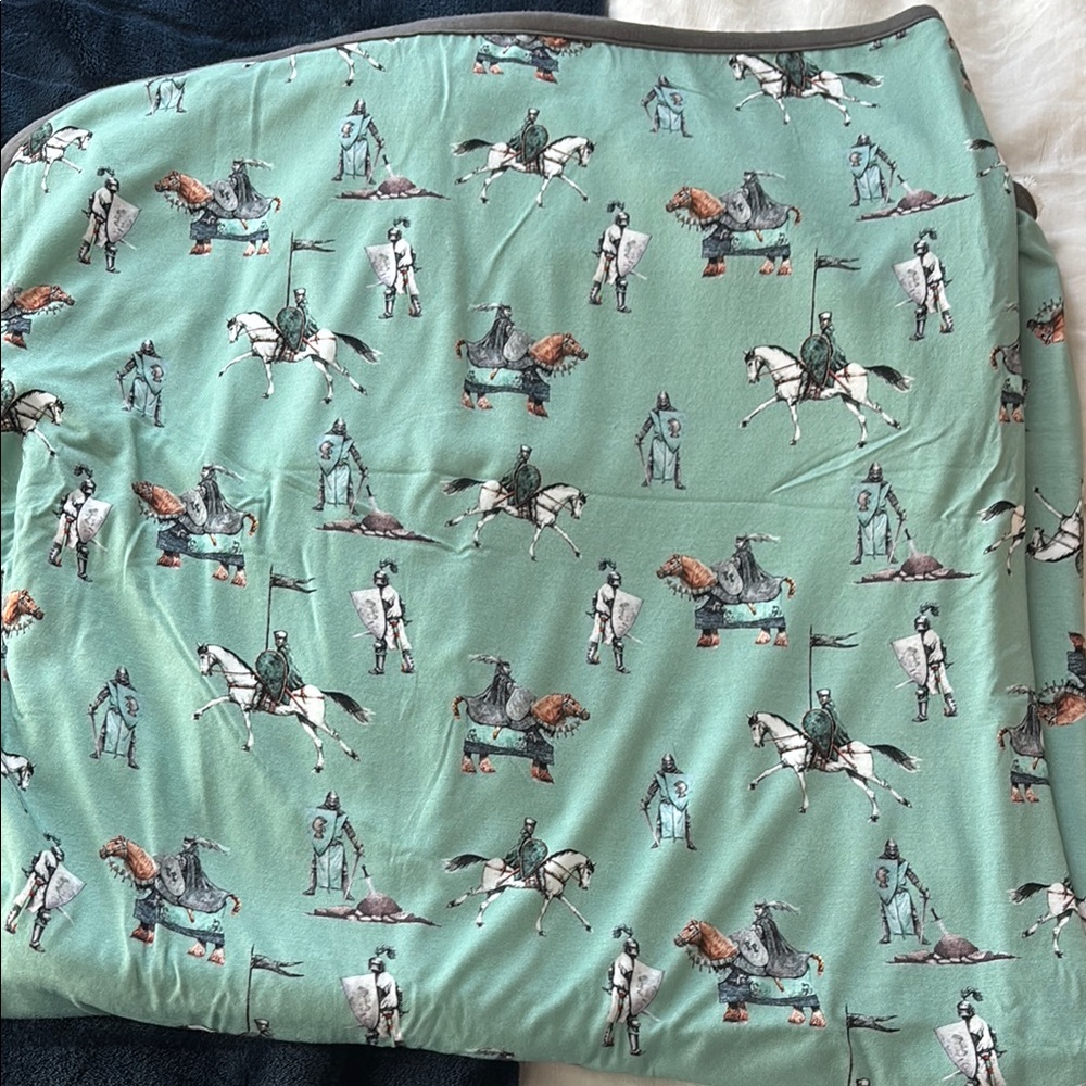 Equestrian Print Blanket